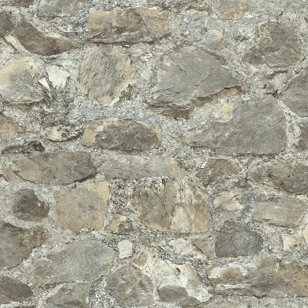 RoomMates Weathered Stone Peel and Stick Wall Wallpaper RoomMates Weathered Stone Peel and Stick Wall Wallpaper