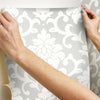 Damask Peel And Stick Wallpaper Peel and Stick Wallpaper RoomMates   
