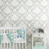 Damask Peel And Stick Wallpaper Peel and Stick Wallpaper RoomMates   
