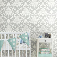 Damask Peel And Stick Wallpaper Peel and Stick Wallpaper RoomMates   