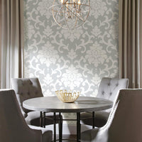 Damask Peel And Stick Wallpaper Peel and Stick Wallpaper RoomMates   