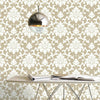 Damask Peel And Stick Wallpaper Peel and Stick Wallpaper RoomMates   