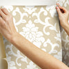 Damask Peel And Stick Wallpaper Peel and Stick Wallpaper RoomMates   