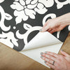 Damask Peel And Stick Wallpaper Peel and Stick Wallpaper RoomMates   