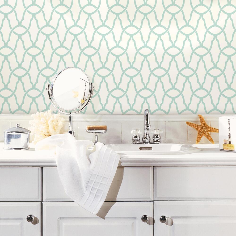 Trellis Peel and Stick Wallpaper Peel and Stick Wallpaper RoomMates   