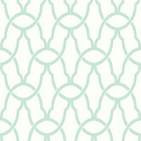 Trellis Peel and Stick Wallpaper Peel and Stick Wallpaper RoomMates Roll Blue 