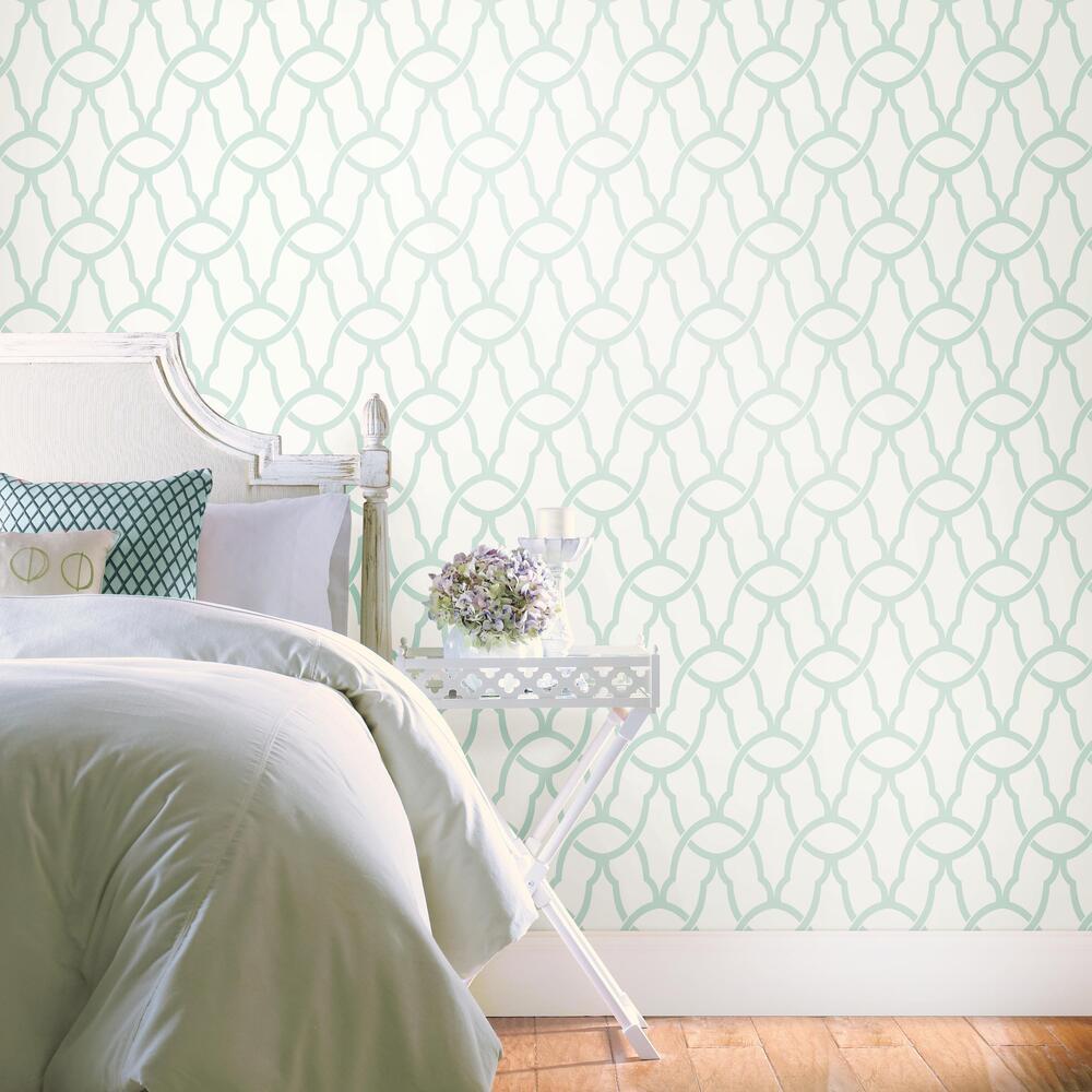 Trellis Peel and Stick Wallpaper Peel and Stick Wallpaper RoomMates   
