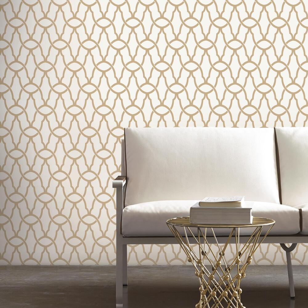 Trellis Peel and Stick Wallpaper Peel and Stick Wallpaper RoomMates   