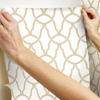 Trellis Peel and Stick Wallpaper Peel and Stick Wallpaper RoomMates   