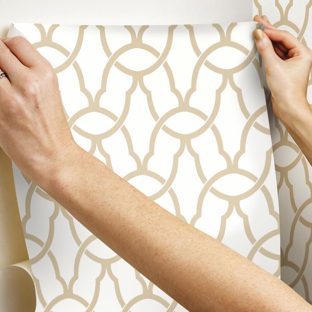 Trellis Peel and Stick Wallpaper Peel and Stick Wallpaper RoomMates   
