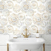 Bohemian Peel and Stick Wallpaper Peel and Stick Wallpaper RoomMates   
