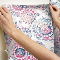 Bohemian Peel and Stick Wallpaper Peel and Stick Wallpaper RoomMates   