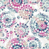 Bohemian Peel and Stick Wallpaper Peel and Stick Wallpaper RoomMates Roll Pink 
