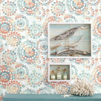 Bohemian Peel and Stick Wallpaper Peel and Stick Wallpaper RoomMates   