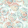 Bohemian Peel and Stick Wallpaper Peel and Stick Wallpaper RoomMates Roll Coral 