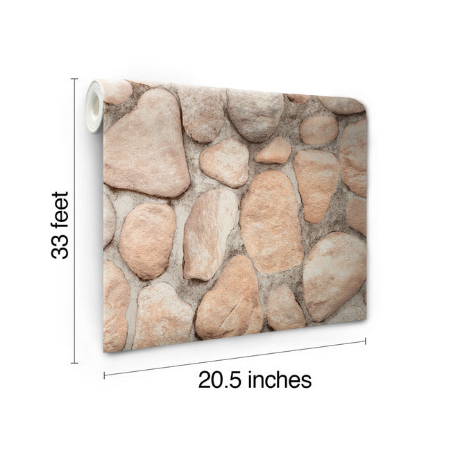 River Rock Wallpaper York Wallcoverings   