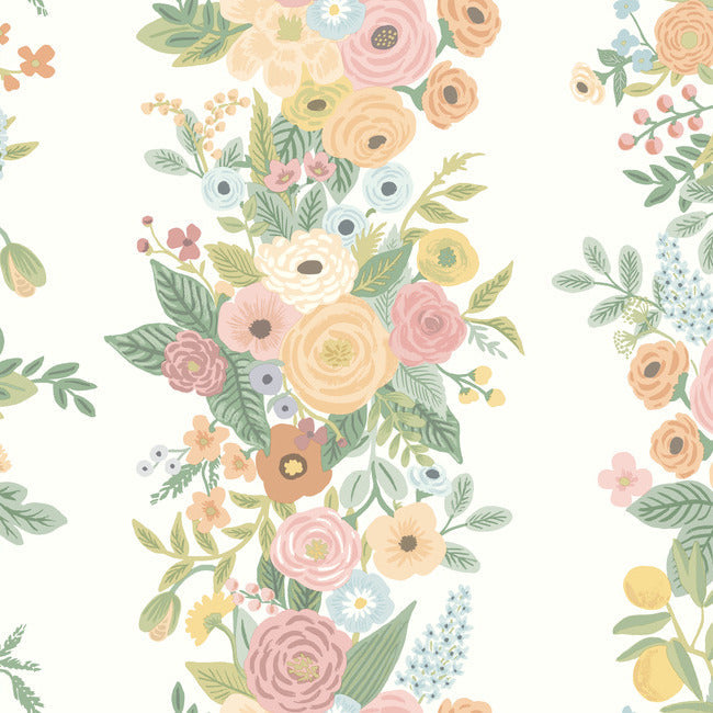 Garden Party Trellis Wallpaper Wallpaper Rifle Paper Co. Double Roll Pastel Multi 