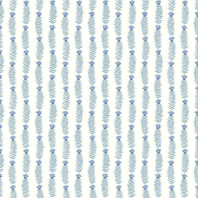 Eden Wallpaper Wallpaper Rifle Paper Co. Double Roll Indigo 