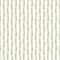 Eden Wallpaper Wallpaper Rifle Paper Co. Double Roll White & Metallic Gold 