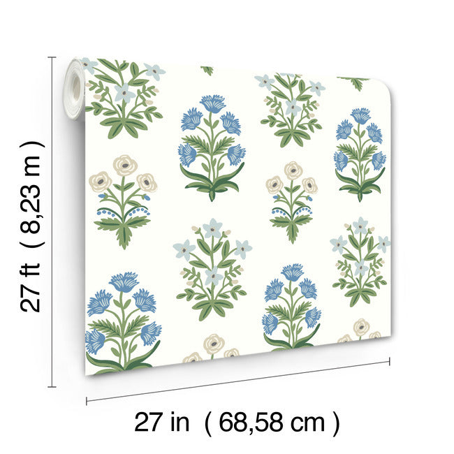 Mughal Rose Wallpaper Wallpaper Rifle Paper Co.   