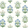Mughal Rose Wallpaper Wallpaper Rifle Paper Co. Double Roll Indigo 