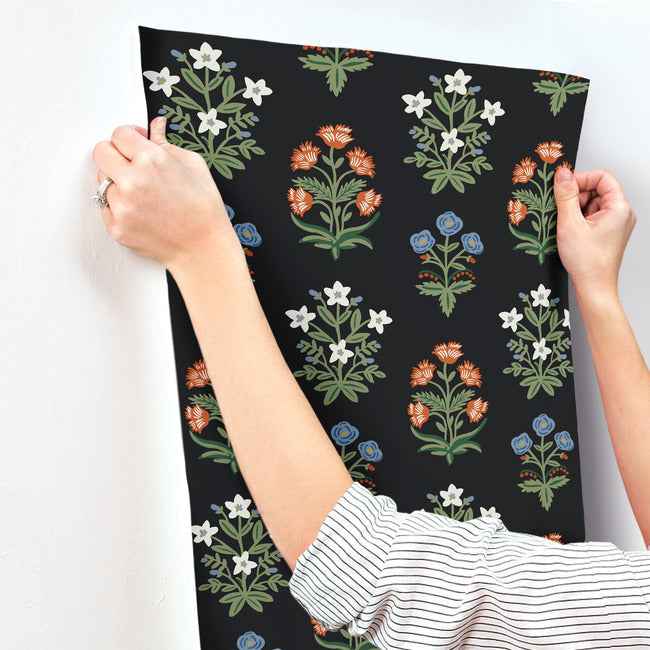 Mughal Rose Wallpaper Wallpaper Rifle Paper Co.   