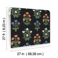 Mughal Rose Wallpaper Wallpaper Rifle Paper Co.   