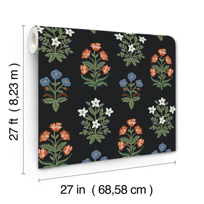 Mughal Rose Wallpaper Wallpaper Rifle Paper Co.   
