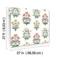 Mughal Rose Wallpaper Wallpaper Rifle Paper Co.   