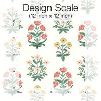 Mughal Rose Wallpaper Wallpaper Rifle Paper Co.   