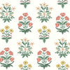 Mughal Rose Wallpaper Wallpaper Rifle Paper Co. Double Roll White 