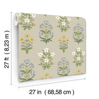 Mughal Rose Wallpaper Wallpaper Rifle Paper Co.   