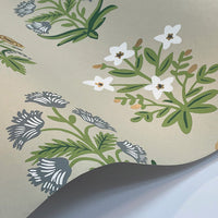 Mughal Rose Wallpaper Wallpaper Rifle Paper Co.   