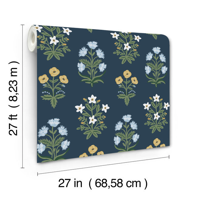 Mughal Rose Wallpaper Wallpaper Rifle Paper Co.   