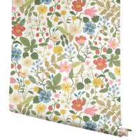 Strawberry Fields Wallpaper Wallpaper Rifle Paper Co.   