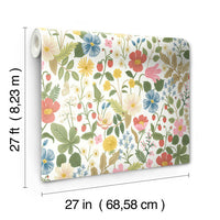 Strawberry Fields Wallpaper Wallpaper Rifle Paper Co.   