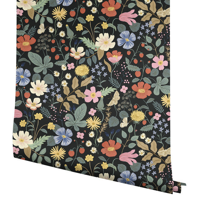 Strawberry Fields Wallpaper Wallpaper Rifle Paper Co.   
