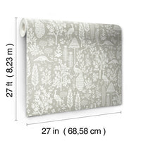 Menagerie Toile Wallpaper Wallpaper Rifle Paper Co.   