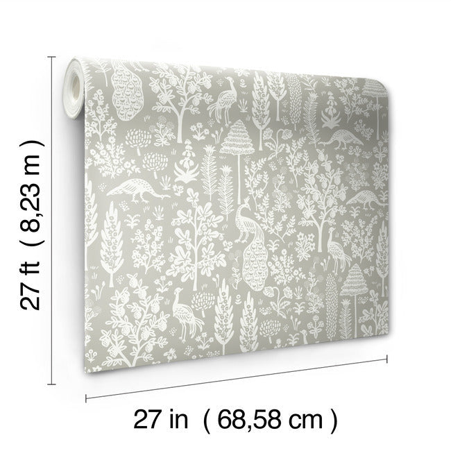 Menagerie Toile Wallpaper Wallpaper Rifle Paper Co.   