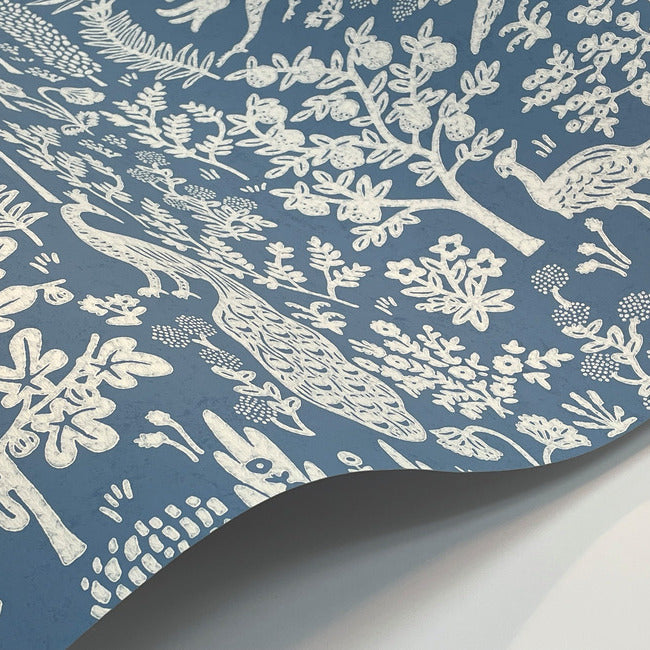 Menagerie Toile Wallpaper Wallpaper Rifle Paper Co.   