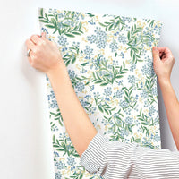 Cornflower Wallpaper Wallpaper Rifle Paper Co.   