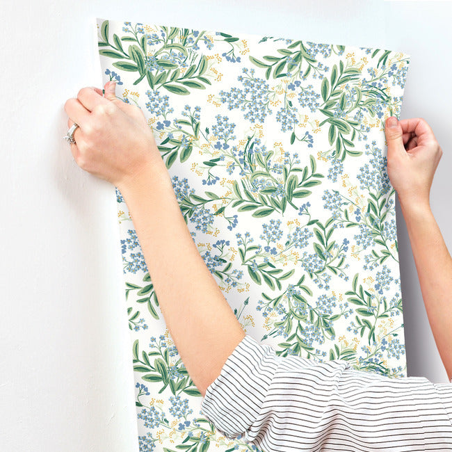 Cornflower Wallpaper Wallpaper Rifle Paper Co.   