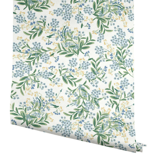 Cornflower Wallpaper Wallpaper Rifle Paper Co.   