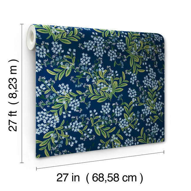 Cornflower Wallpaper Wallpaper Rifle Paper Co.   