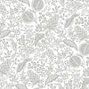 Pomegranate Wallpaper Wallpaper Rifle Paper Co. Double Roll White & Metallic Silver 