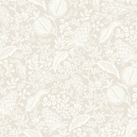 Pomegranate Wallpaper Wallpaper Rifle Paper Co. Double Roll Beige & White 