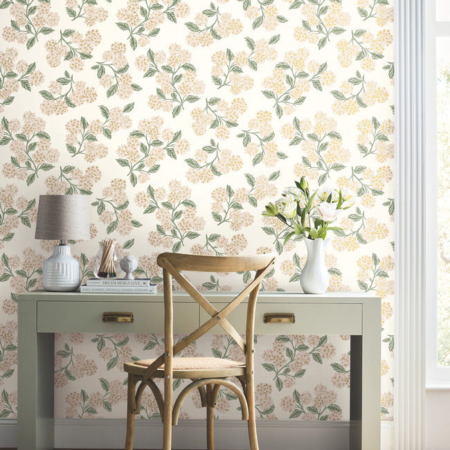 Hydrangea Wallpaper Wallpaper Rifle Paper Co.   