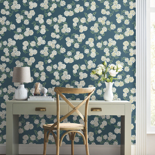 Hydrangea Wallpaper Wallpaper Rifle Paper Co.   
