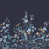 Peacock Mural Wall Mural Rifle Paper Co. Mural Navy 