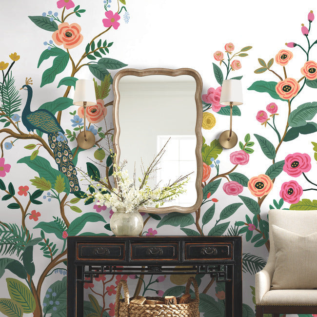 Peacock Mural Wall Mural Rifle Paper Co.   